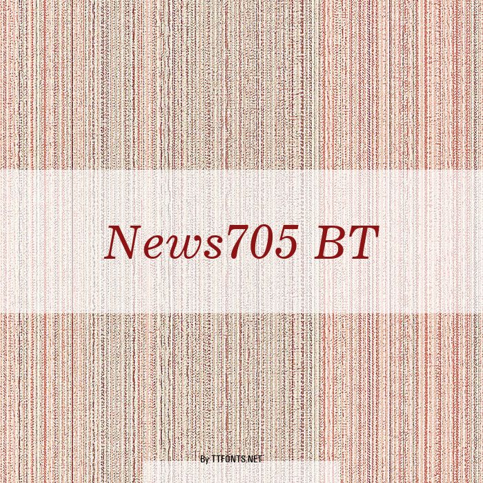 News705 BT example