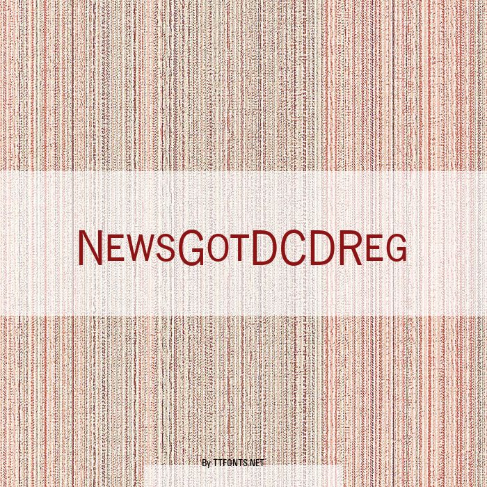 NewsGotDCDReg example