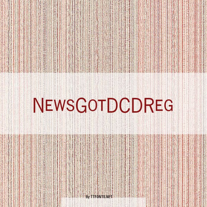 NewsGotDCDReg example