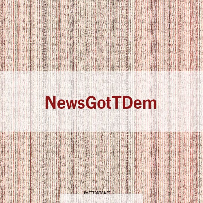 NewsGotTDem example