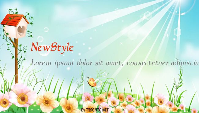 NewStyle example