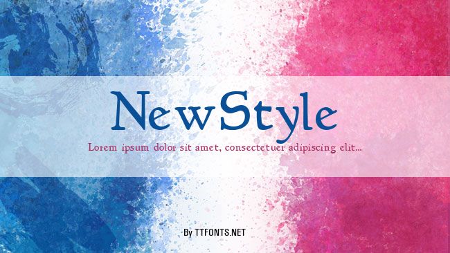 NewStyle example
