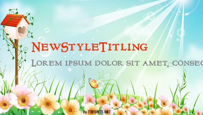 NewStyleTitling example