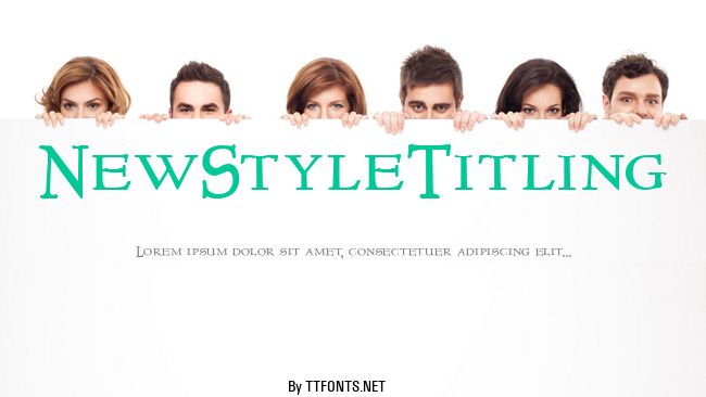 NewStyleTitling example
