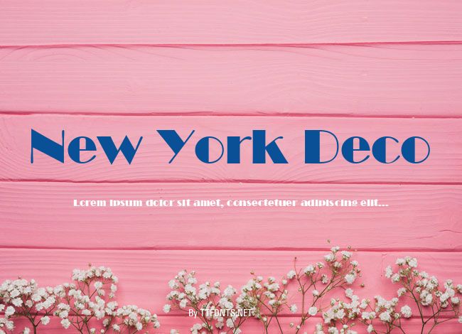 New York Deco example