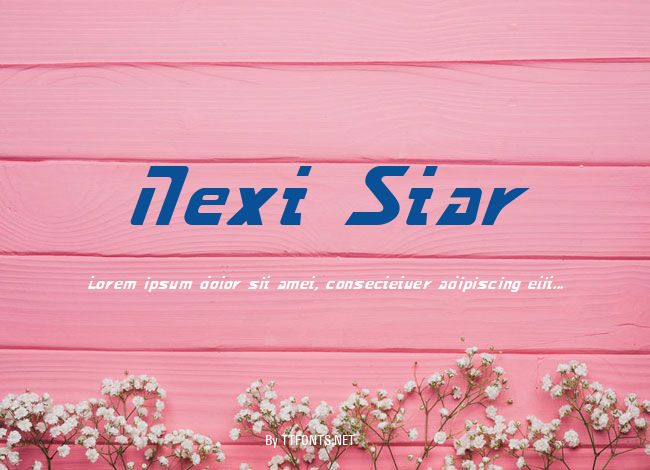 Next Star example
