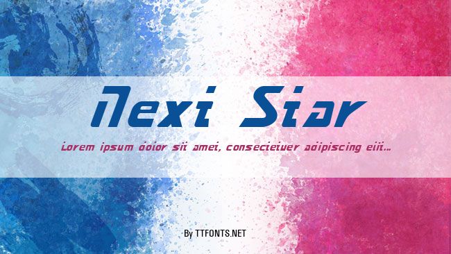 Next Star example