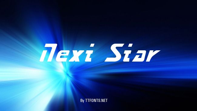 Next Star example