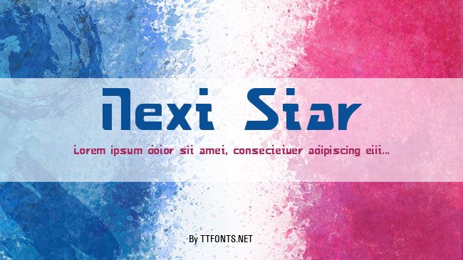 Next Star example