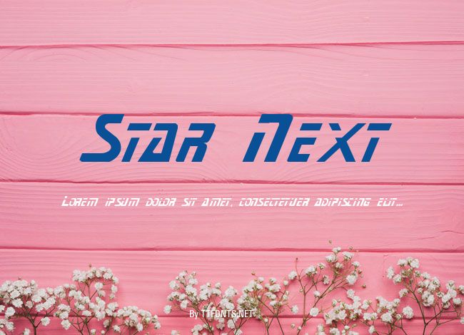 Star Next example