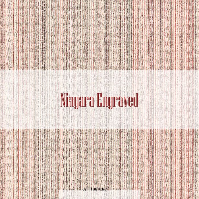 Niagara Engraved example