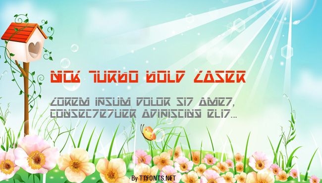 Nick Turbo Bold Laser example