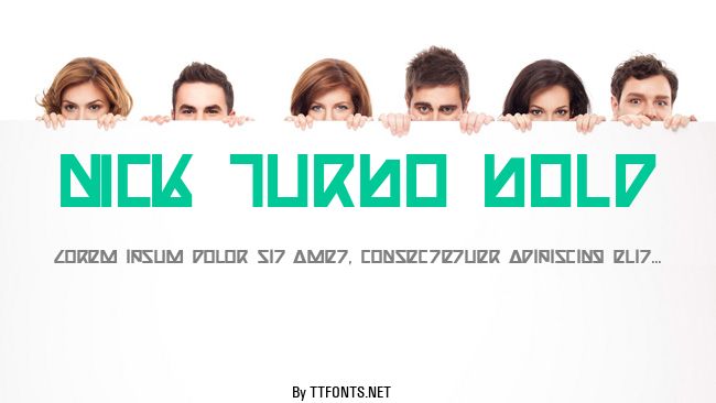 Nick Turbo Bold example