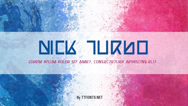 Nick Turbo example