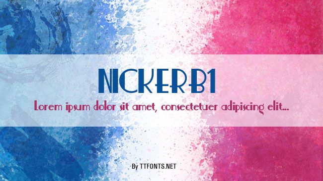 NICKERB1 example