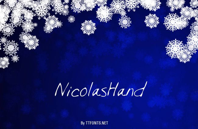 NicolasHand example