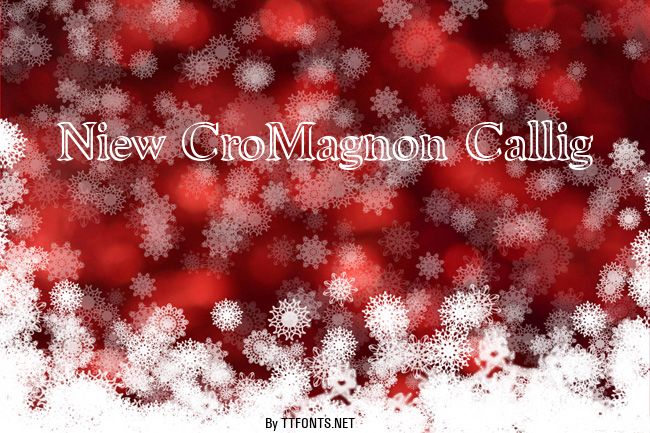Niew CroMagnon Callig example