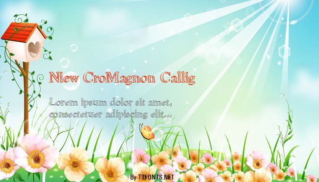 Niew CroMagnon Callig example