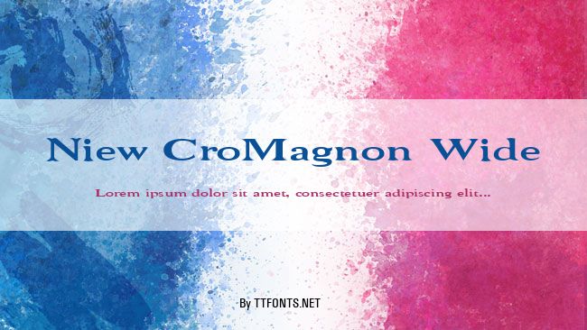 Niew CroMagnon Wide example