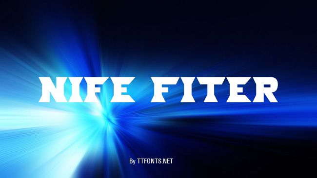 Nife Fiter example