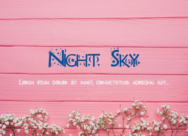 Night Sky example