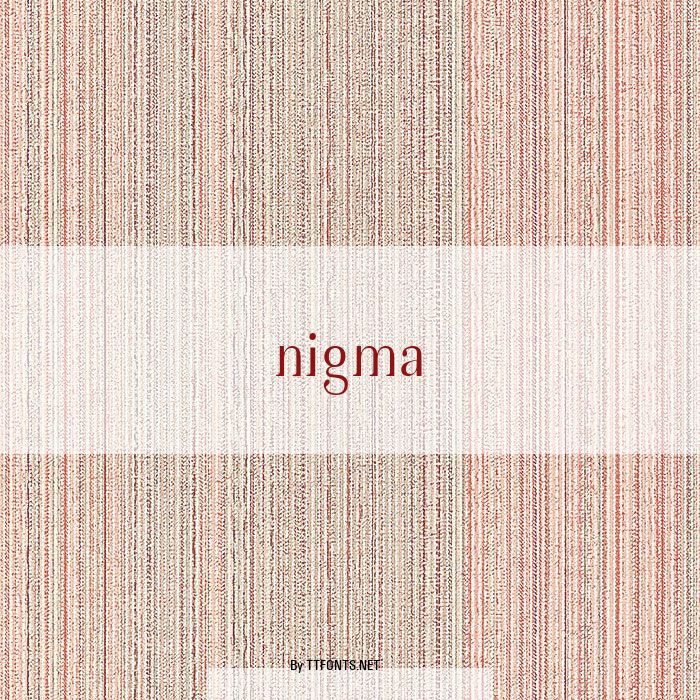 nigma example