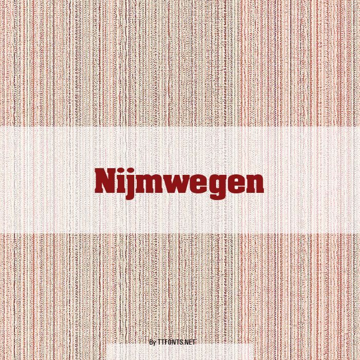 Nijmwegen example