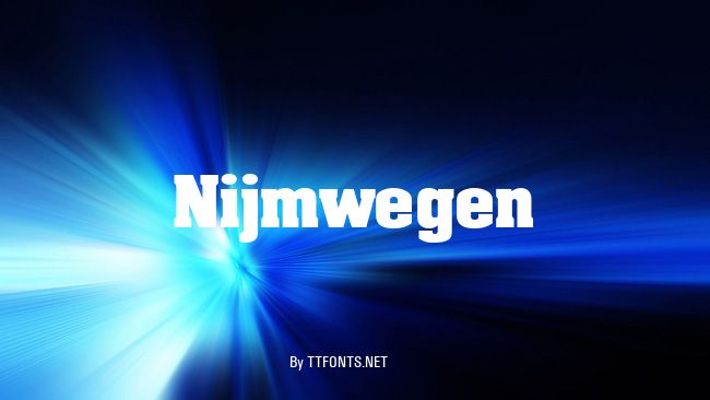Nijmwegen example