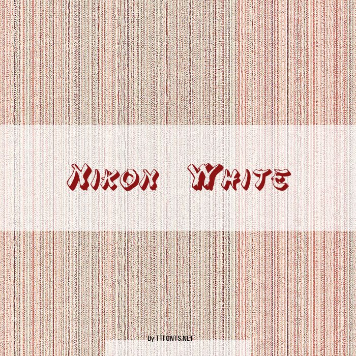 Nikon White example