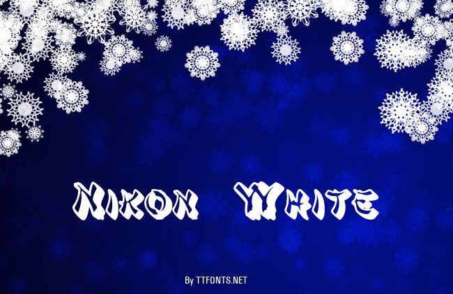 Nikon White example