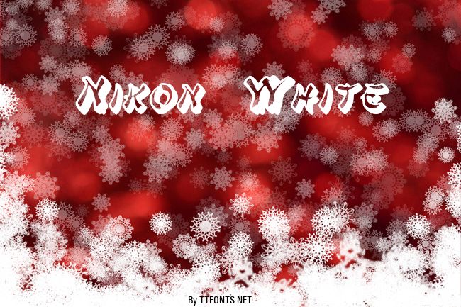 Nikon White example