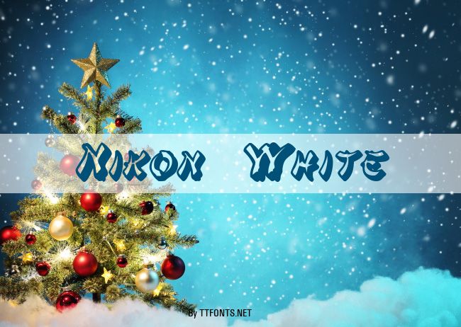 Nikon White example