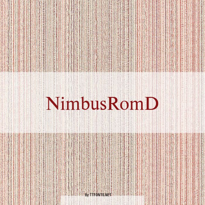 NimbusRomD example