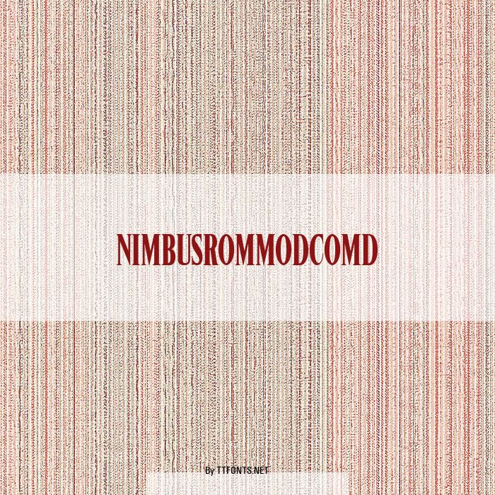 NimbusRomModComD example