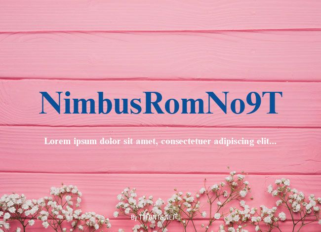 NimbusRomNo9T example