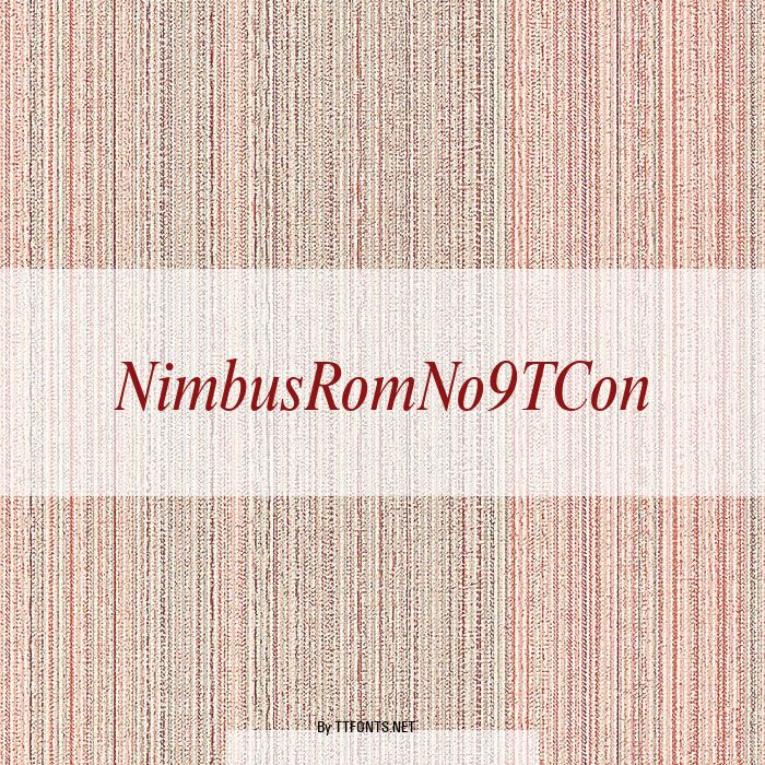 NimbusRomNo9TCon example