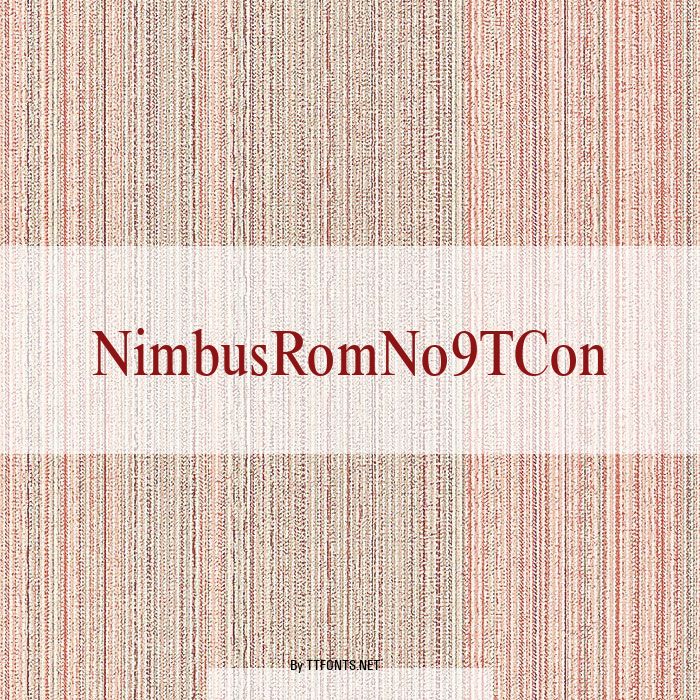 NimbusRomNo9TCon example