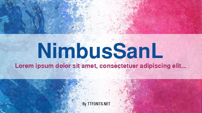 NimbusSanL example