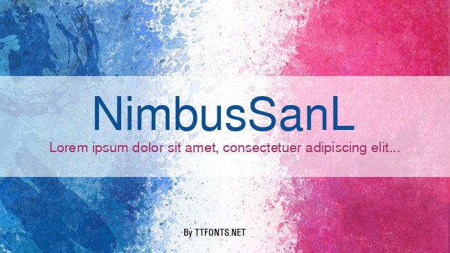 NimbusSanL example