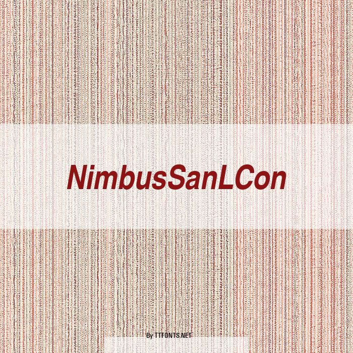 NimbusSanLCon example