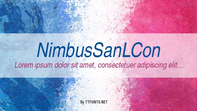 NimbusSanLCon example
