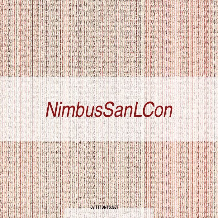 NimbusSanLCon example