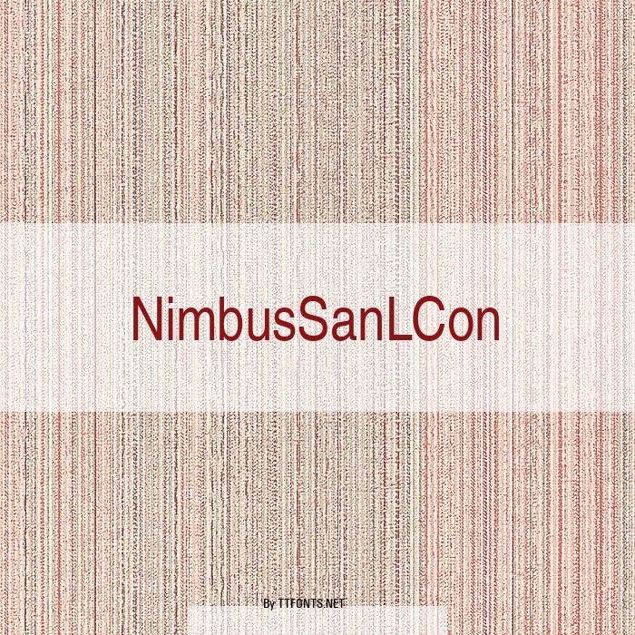 NimbusSanLCon example