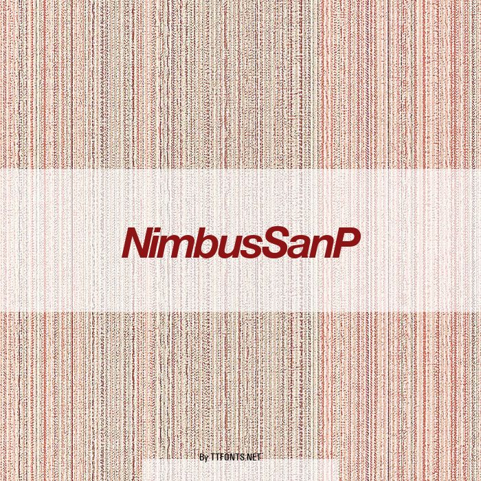 NimbusSanP example