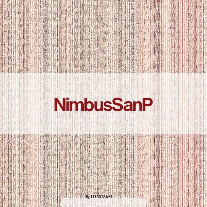 NimbusSanP example