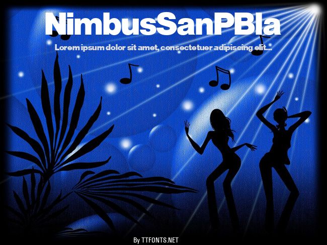 NimbusSanPBla example