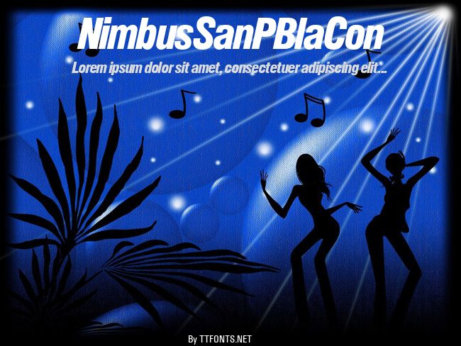 NimbusSanPBlaCon example