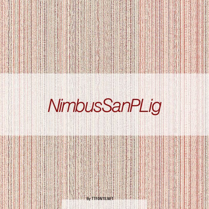 NimbusSanPLig example