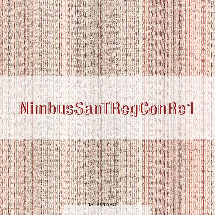 NimbusSanTRegConRe1 example