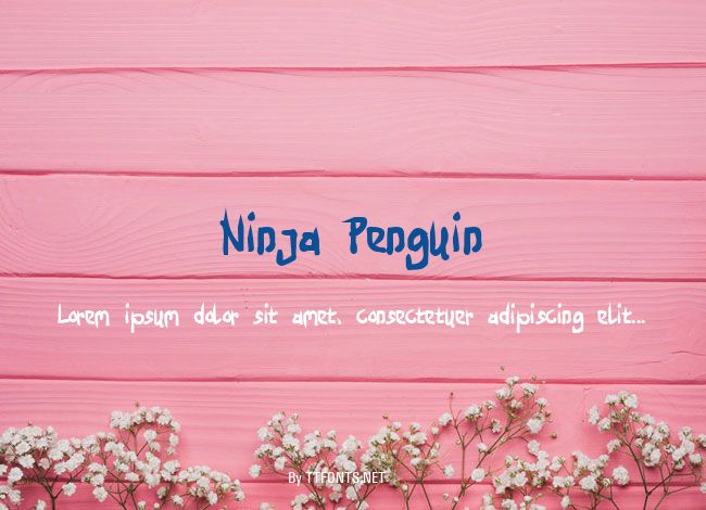 Ninja Penguin example
